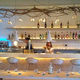    Harbour restaurant, bay of Palma