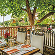    Finca hotel, terrace