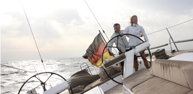 Segelboot auf Mallorca